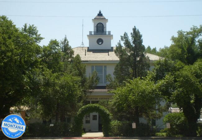 Carter County Montana Clerk of Courts Building