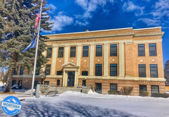 Powell County Montana Clerk of Courts Building